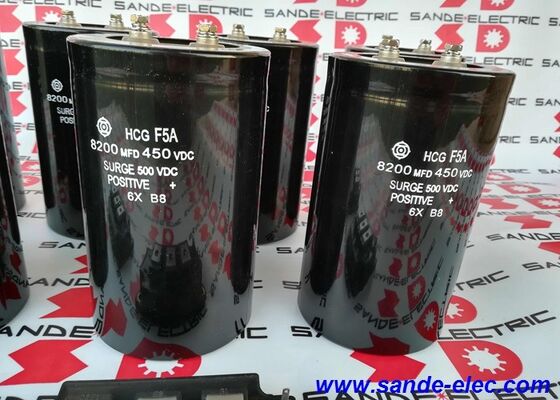 Хитачи конденсатор HCG F5A 8200MFD 450VDC SURGE 500 VDC