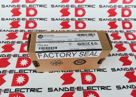 Один Новый запечатанный Allen Bradley AB Micrologix 1762-IR4 4-Ch RTD Модуль ввода сопротивления 1762IR4