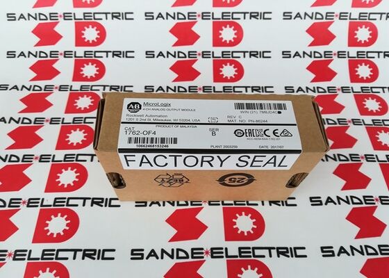 Один новый AB Allen Bradley 1762-OF4 MicroLogix 4-точечный аналоговый выходный модуль 1762OF4
