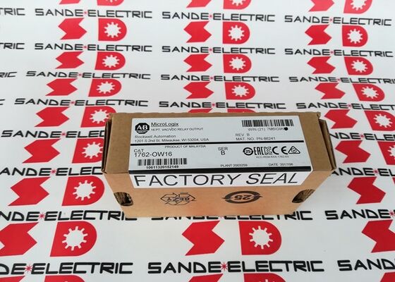 Один завод запечатанный Аллен Брэдли Микрологикс 16 точек Выходная модель 1762-OW16 1762OW16 1762-0W16