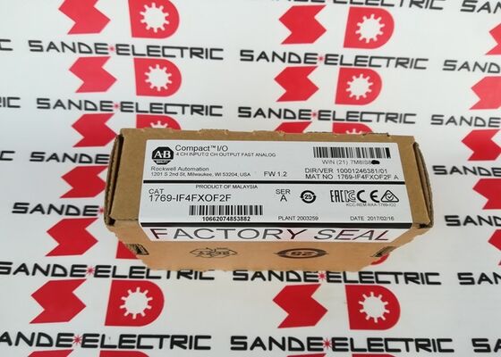 Новый аналоговый модуль AB 1769-IF4FXOF2F CompactLogix в коробке 1769IF4FXOF2F 1769-IF4FX0F2F