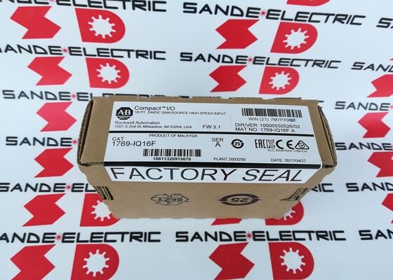 Один новый модуль высокоскоростного ввода AB 1769-IQ16F в коробке 1769IQ16F