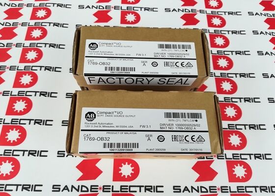 Аллен Брэдли 1769-OB32 Выходный модуль CompactLogix 17690B32 Новый и запечатанный 1769-0B32