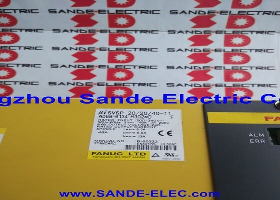 A06B-6134-H303 Блок сервоусилителя переменного тока FANUC A06B6134H303 AO6B-6I34-H3O3