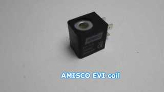 Катушка электромагнитного клапана AMISCO EVI7/9 AC110V 22 мм | 5 ВА, 100 % ПВ IP65 | Пневматическая витрина серии EVI 7