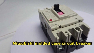 Mitsubishi NF63-SV 3P 50A MCCB | 7,5 кА Термомагнитный | Демонстрация выключателя стандартного класса WS-V